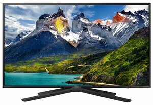 Телевизор Samsung UE43N5500AUXRU черный/FULL HD/100Hz/DVB-T2/DVB-C/DVB-S2/USB/WiFi/Smart TV, фото 1