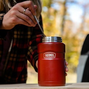 Термос THERMOS® SK3021 Rustic Red 0.71L (589880) красный, фото 11