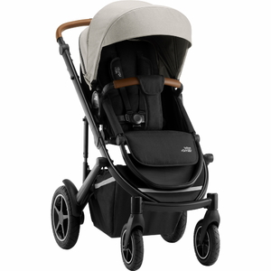 Коляска 3 в 1 Plus Britax Romer Smile III BS3 i-Sense Pure Beige/Space Black + база FLEX BASE iSENSE, фото 9