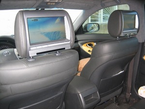 Подголовник со встроенным DVD плеером и LCD монитором 8" AVEL AVS0811T (черный), фото 5