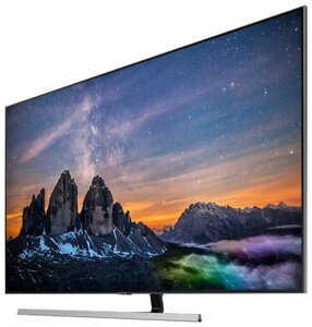 Телевизор QLED Samsung 55" QE55Q80RAUXRU Q серебристый/Ultra HD/1000Hz/DVB-T2/DVB-C/DVB-S2/USB/WiFi/Smart TV (RUS), фото 5
