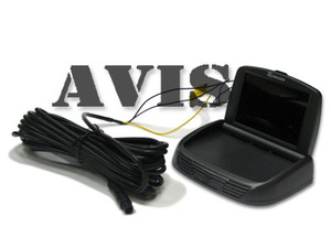 Автомобильный монитор 3.5" на приборную панель AVEL AVS0356BM, фото 3