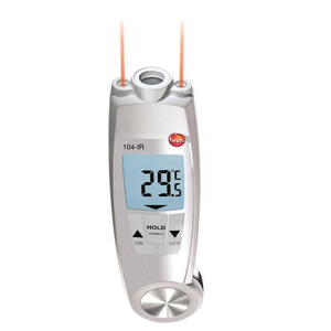 Термометр инфракрасный/проникающий Testo 104-IR, водонепроницаемый, складной, фото 2