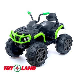 Детский квадроцикл Toyland BDM 0906 Черно-зеленый