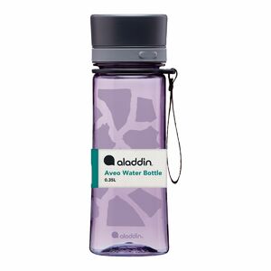Бутылка для воды Aladdin Aveo 0.35L, фиолетовая с орнаментом, фото 3