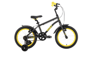 Велосипед Stark'24 Foxy Boy 16 черный/желтый, фото 1