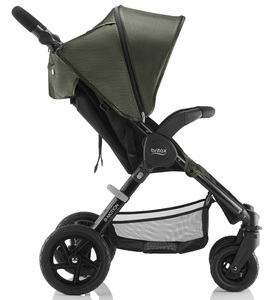 Коляска Britax Romer B-Motion 4 Olive Denim с накидкой на ножки, фото 2