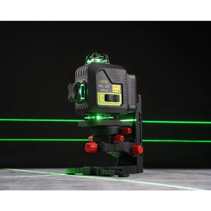 Лазерный уровень RGK PR-4D Green с зеленым лучом, фото 9
