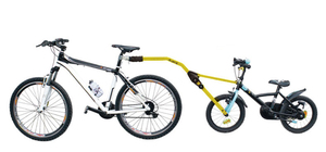 Прицепное устройство PERUZZO Trail Angel детского велосипеда к взрослому (желтое)