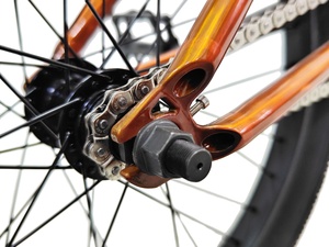 Велосипед BMX Tech Team Millennium 20"х20,4" оранжевый 2024, фото 4
