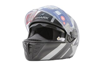 Шлем SHARK SPARTAN RS CARBON SHAWN MAT Black/Silver XL, фото 5