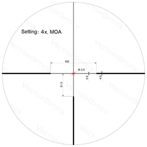 Оптический прицел Vector Optics 30мм SFP GRIZZLY PRO 3-12x56 Fiber (SCOM-42), фото 3