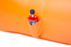 Надувной диван БИВАН 2.0, цвет оранжевый, фото 6