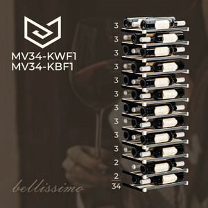 Винный шкаф Meyvel MV34-KBF1, фото 11