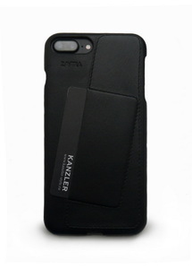Чехол ZAVTRA для iPhone 7 Plus из натуральной кожи, черный, фото 1