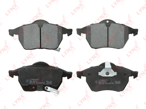 Колодки тормозные передние LYNXauto BD-5912. Для: AUDI Ауди 200 2.2 85-91, OPEL Опель Astra(Астра) G(T98) 2.0 02-05/ Zafira(Зафира) A(T98) 2.0 01-05, фото 2
