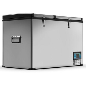 Автохолодильник компрессорный двухкамерный Alpicool BCD125 (12/24/220В), фото 2