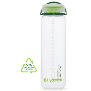Бутылка для воды HydraPak Recon 1L зеленая (BR02E), фото 1