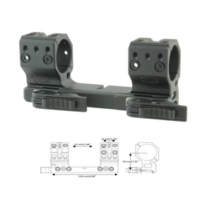 Кронштейн быстросъемный SPUHR Scope Mount 30мм на Picatinny, h=34мм, 0MIL, фото 3