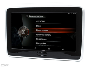 Навесной монитор на подголовник с сенсорным экраном 10.6" на ОС Android AVS1188AN, фото 1