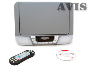 Автомобильный потолочный монитор 14,1" со встроенным DVD плеером AVEL AVS1420T (Серый), фото 6