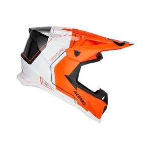 Шлем Acerbis T711 Orange/White глянцевый S, фото 2