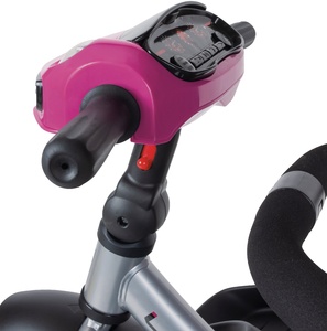 Велосипед коляска трехколесный с ручкой, Tech Team Luxury music фиолетовый 2026, фото 15