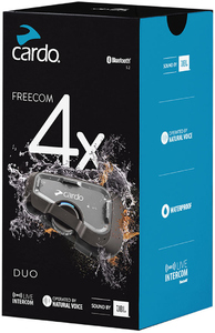 Мотогарнитура Cardo FREECOM 4x DUO (2 комплекта), фото 5