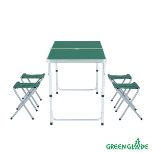Набор мебели для пикника Green Glade M790-3 (зелёный), фото 13