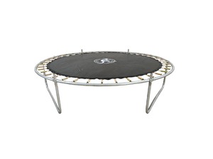 Батут каркасный Tech Team KENGA PRO 10FT черный-желтый / black-yellow, фото 11