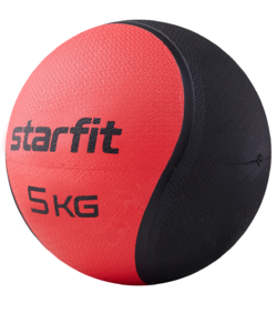 Медбол высокой плотности Starfit GB-702, 5 кг, красный, фото 2