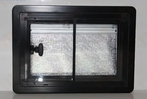 Окно 50x45см, MobileComfort W5045SR, сдвижное, шторка рулонная, антимаскитка, фото 1