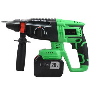Перфоратор аккумуляторный Zitrek Destroyer Pro (20В, Li-ion 2x6.0Ач, з/у, кейс), фото 5