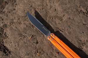Нож-бабочка Ganzo G766-OR, оранжевый, фото 9