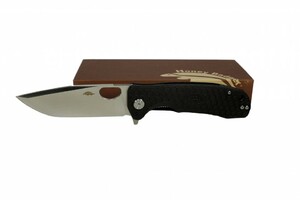 Нож Honey Badger Tanto L с чёрной рукоятью, фото 10