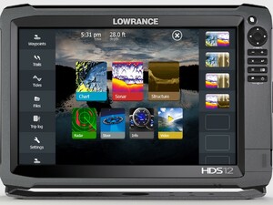 Lowrance HDS-12 Gen3 ROW with StructureScan + HST-WSBL  (000-11801-002 - 12"), фото 1