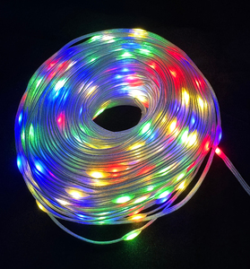 Инновационная водонепроницаемая LED-гирлянда ЛАМПОВА "Звёздный путь" цветная, 400 ламп, 52 метра (TYL-28-SB+220-RGB400-52), фото 3