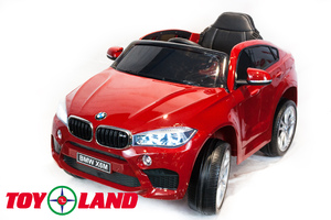 Детский автомобиль Toyland BMW X6M mini Красный