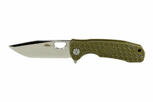 Нож Honey Badger Tanto D2 L (HB1402) с зелёной рукоятью, фото 2
