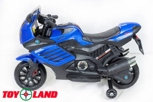 Детский мотоцикл Toyland Moto Sport LQ 168 Синий, фото 4