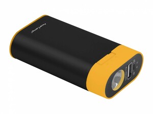 3-в-1 - AceCamp Внешний аккумулятор на 4400 мА⋅ч. с фонарём и ручной грелкой. Чёрный/жёлтый, 3195, фото 2