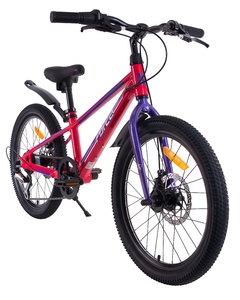 Велосипед детский Tech Team Forca 20" red 2024 (магниевый сплав), фото 2
