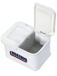 Коробка рыболовная для наживки с крышкой Meiho EVA Bait Box BM-L 150х120х80, фото 5
