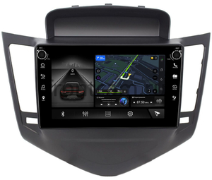 Штатная магнитола LeTrun 7803-9010 для Chevrolet Cruze I 2009-2012 (черная) на Android 10 (4G-SIM, 4/64, DSP, IPS) С крутилками С оптическим выходом, фото 1