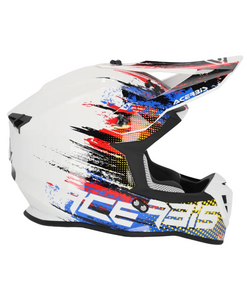 Шлем Acerbis LINEAR 22-06 White/Blue/Red (S), фото 2
