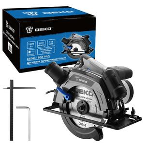 Дисковая (циркулярная) пила DEKO CSDK-1500 PRO, 1500Вт, 165мм диск, фото 8