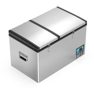 Автохолодильник компрессорный двухкамерный Alpicool BCD100 (12/24/220В), фото 14
