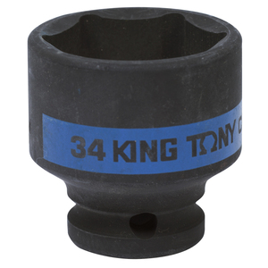 Головка торцевая ударная шестигранная 1/2", 34 мм KING TONY 453534M, фото 1