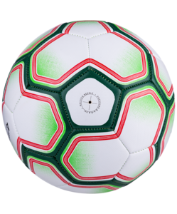 Мяч футбольный Jögel Nano №4, белый/зеленый, фото 4