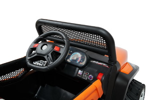 Детский электромобиль Багги ToyLand Unimog Small Оранжевый, фото 7